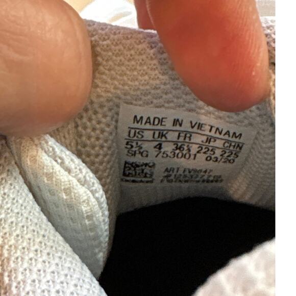 Adidas PureHustle MD Softball Cleats FV9047 White Women Size 5.5 - Picture 10 of 11